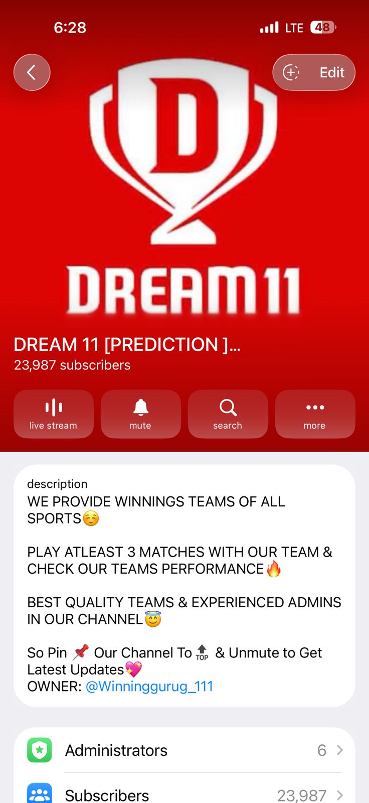 Dream11 Prediction - Winning Teams for All Sports